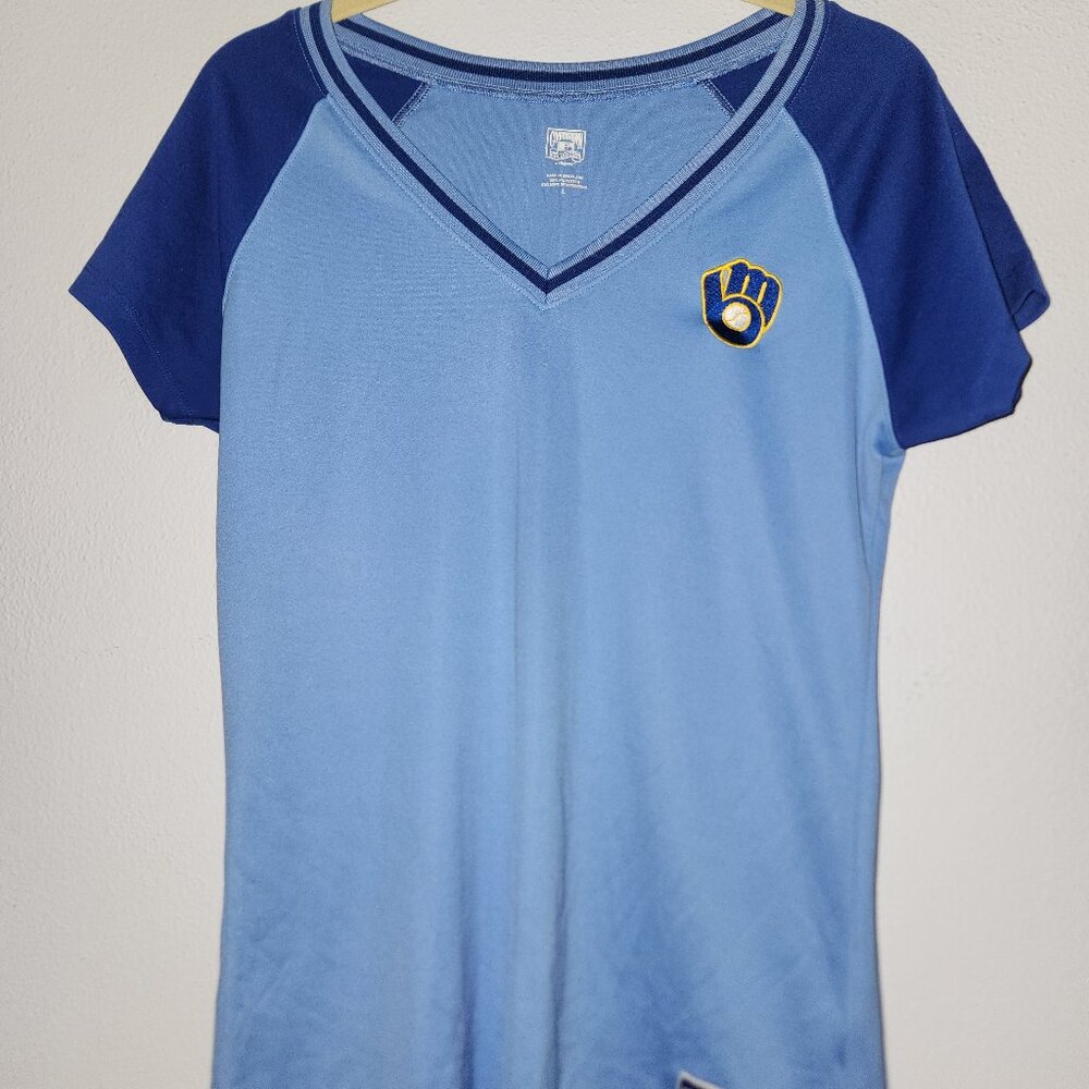 Lot of 8 Women's Milwaukee Brewers Shirts